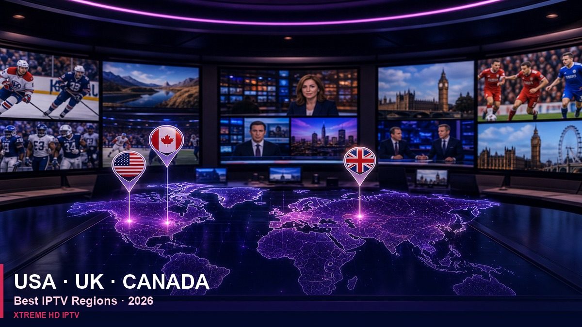 Best IPTV for USA, UK & Canada 2026 — Why Xtreme HD IPTV Wins