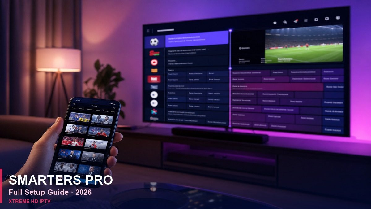 How to Set Up Xtreme HD IPTV on IPTV Smarters Pro (Full Guide 2026)