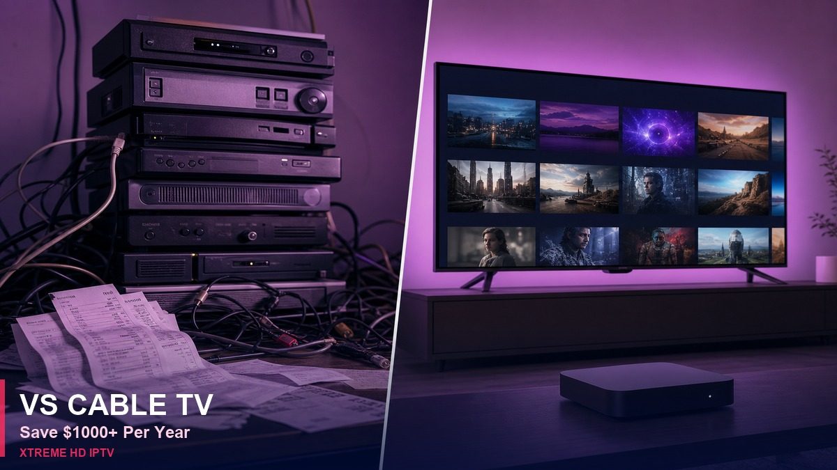 Xtreme HD IPTV vs Cable TV 2026 — Cost & Channel Comparison